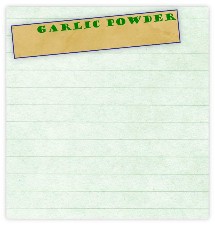 Garlic Powder
